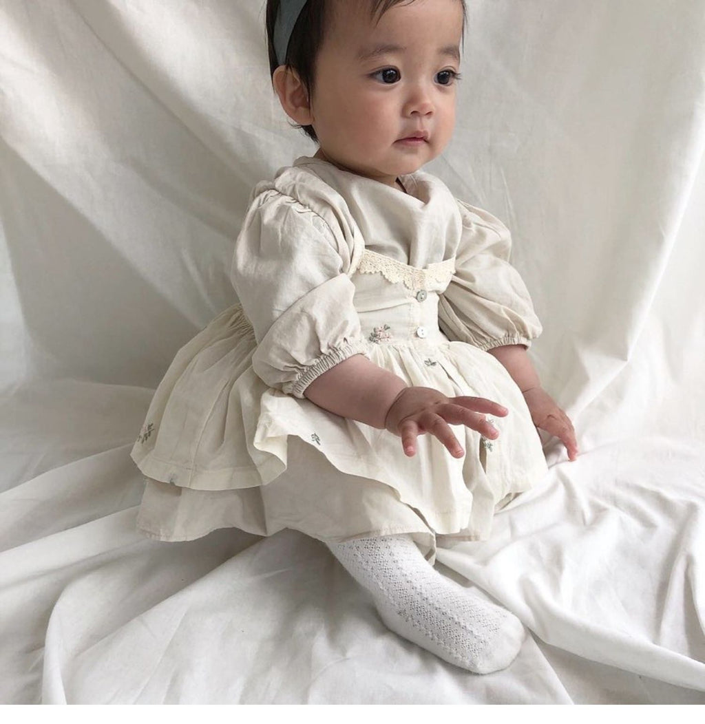 Soft summer baby romper onesie for newborns and infants